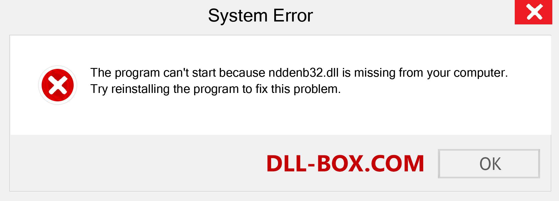  nddenb32.dll file is missing?. Download for Windows 7, 8, 10 - Fix  nddenb32 dll Missing Error on Windows, photos, images